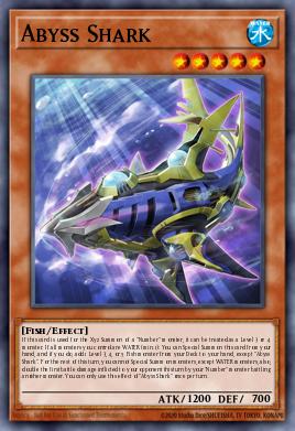Abyss Shark (MONSTER) (RA03-EN030) (SR/UR/SE/UL/PS/CR/QCSE)