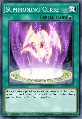 Summoning Curse (SPELL) (RA03-EN057) (SR/UR/SE/UL/PS/CR/QCSE)