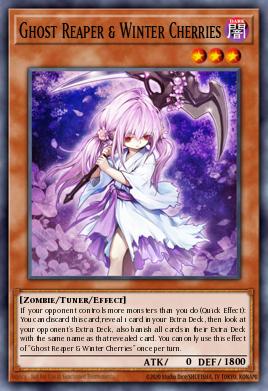 Ghost Reaper & Winter Cherries (MONSTER) (RA03-EN014) (SR/UR/SE/UL/PS/CR/QCSE)