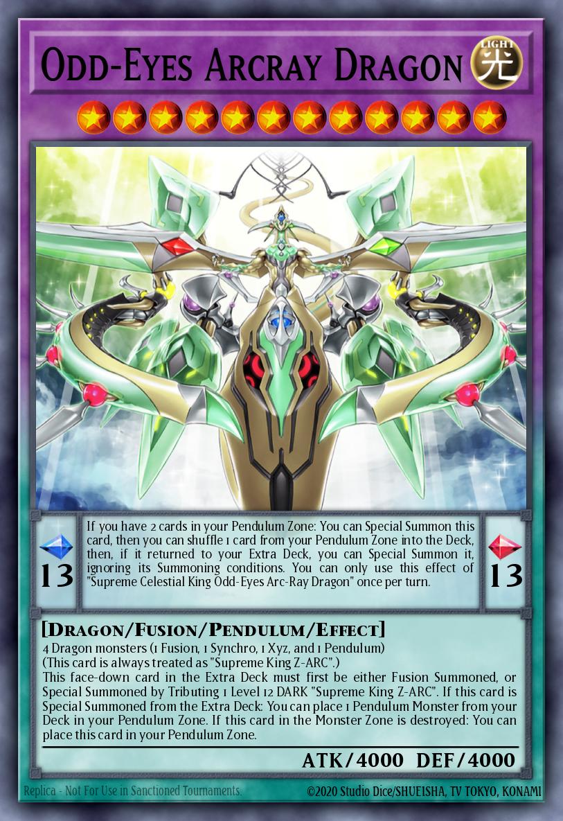 Odd-Eyes Arcray Dragon (MONSTER) (RA05-EN145) (UR/STAR)