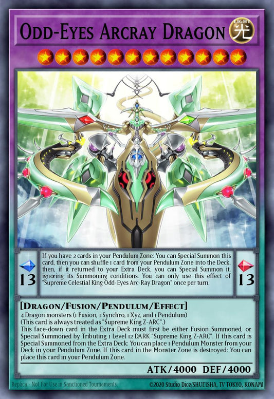 Odd-Eyes Arcray Dragon (MONSTER) (RA05-EN145) (UR/STAR)