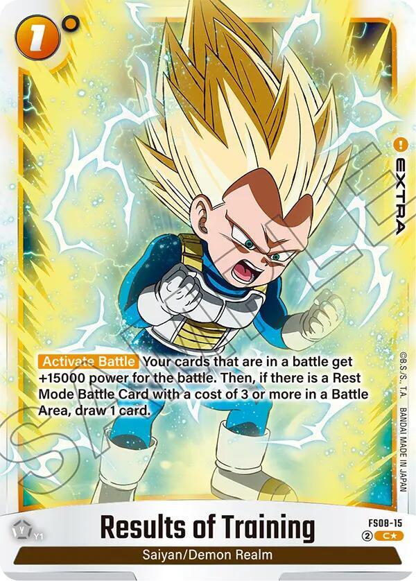 Results of Training (Extra) (FS08-15) (C) (Alternate Art)
