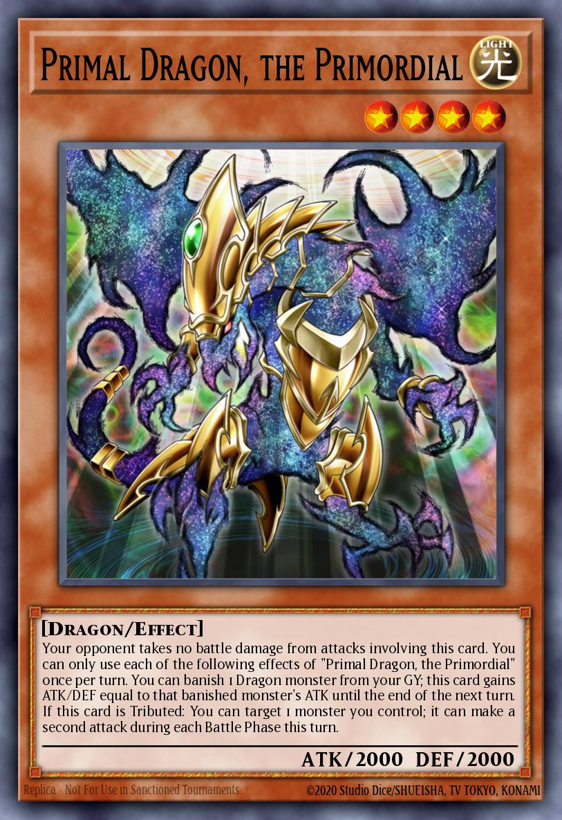 Primal Dragon, the Primordial (MONSTER) (GFP2-EN036) (UR)