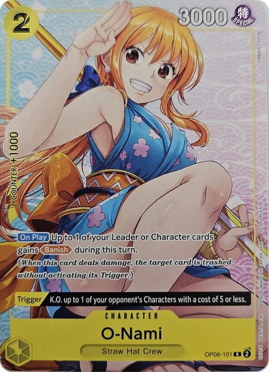 O-Nami (Character) (OP06-101) (R) (Winner Pack Vol. 2) (Promo)