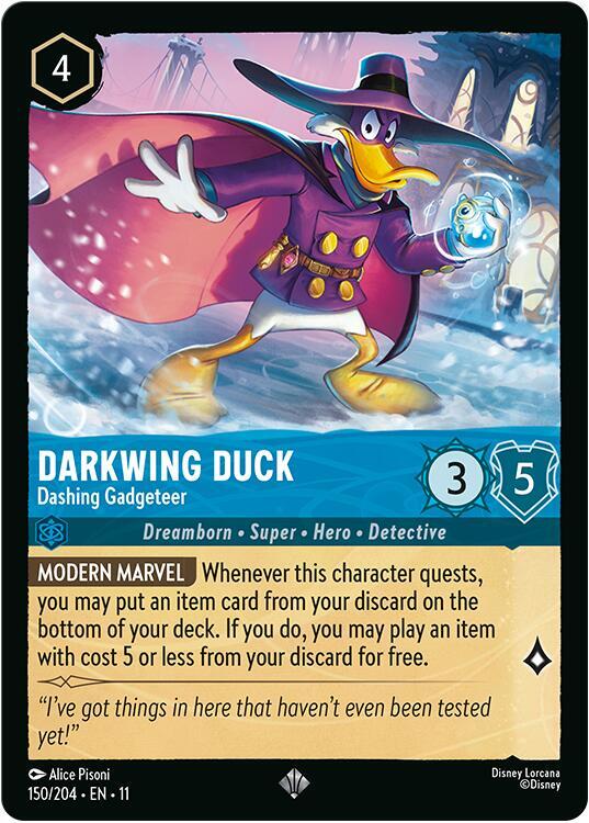 Darkwing Duck - Dashing Gadgeteer (Dreamborn - Super - Hero - Detective)(150/204 EN 11) (SR)
