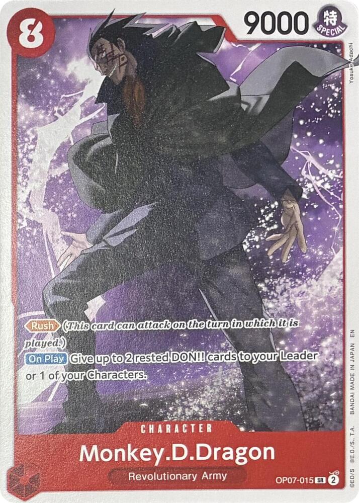 Monkey D Dragon (Character) (OP07-015) (SR) (Learn To Play Reprint)