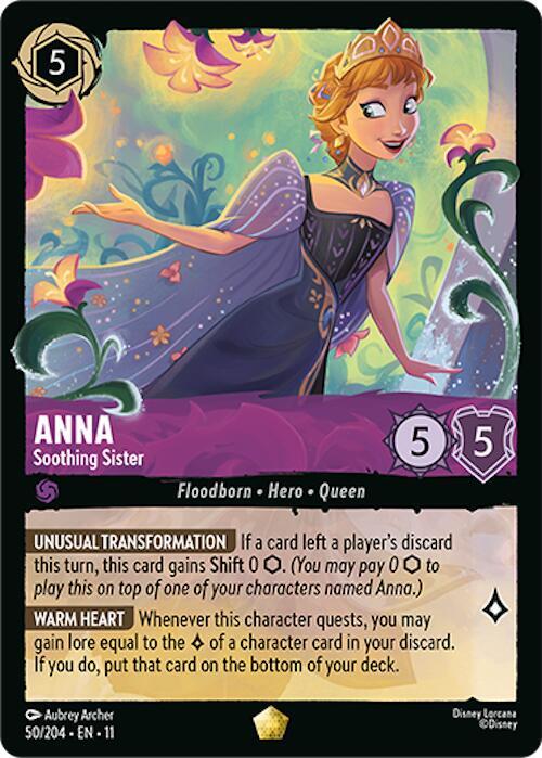 Anna - Soothing Sister (Storyborn - Hero - Queen)(50/204 EN 11) (L)
