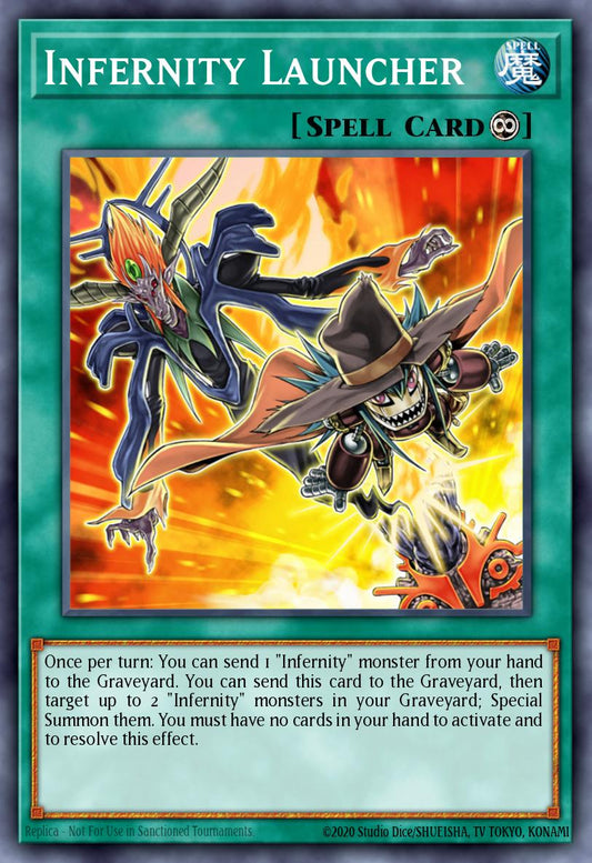 Infernity Launcher (SPELL) (RA05-EN139) (UR/STAR)