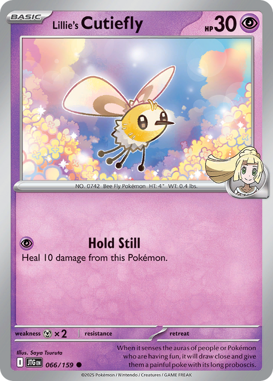 Lillie's Cutiefly (Basic Pokémon) (JTG-066/159) (Common)