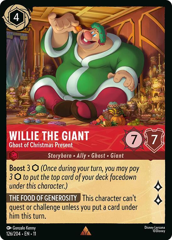 Willie the Giant - Ghost of Christmas Present (Storyborn - Ally - Ghost - Giant)(126/204 EN 11) (R)