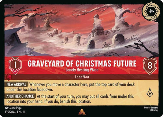 Graveyard of Christmas Future - Lonely Resting Place (Location)(135/204 EN 11) (R)