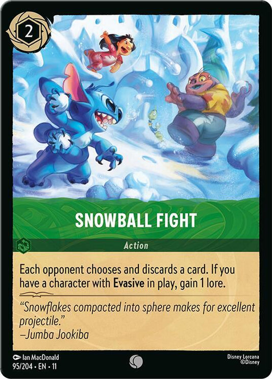 Snowball Fight (Action)(95/204 EN 11) (C)