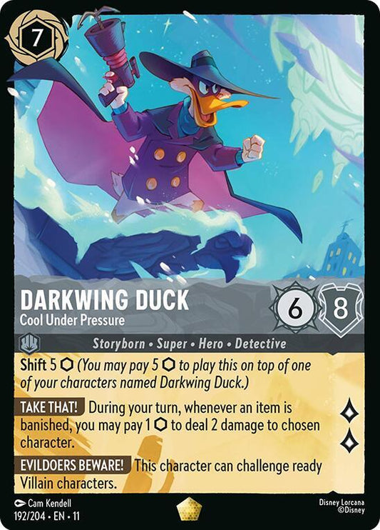 Darkwing Duck - Cool Under Pressure (Floodborn - Hero)(192/204 EN 11) (L)