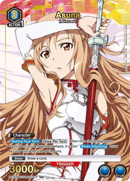Asuna (Character) (UEX06BT/SAO-2-014) (U) (Alternate Art)