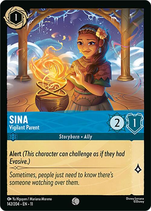 Sina - Vigilant Parent (Storyborn - Ally)(142/204 EN 11) (C)