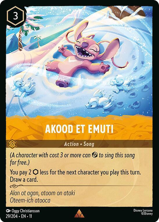 Akood Et Emuti (Action - Song)(29/204 EN 11) (R)