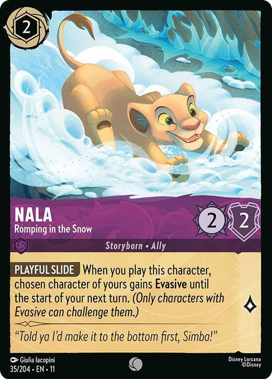 Nala - Romping in the Snow (Storyborn - Ally)(35/204 EN 11) (C)
