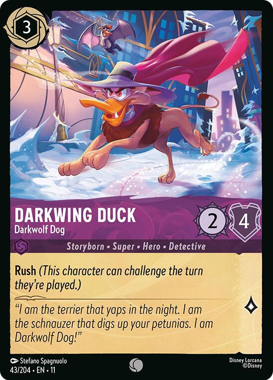 Darkwing Duck - Darkwolf Dog (Dreamborn - Hero)(43/204 EN 11) (C)