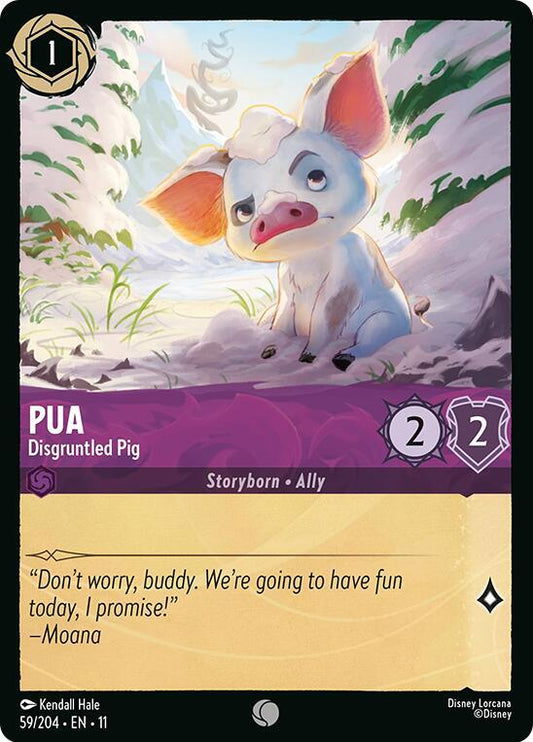 Pua - Disgruntled Pig (Storyborn - Ally)(59/204 EN 11) (C)