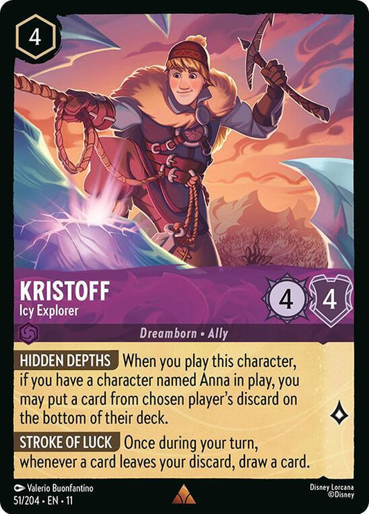 Kristoff - Icy Explorer (Storyborn - Ally)(51/204 EN 11) (R)
