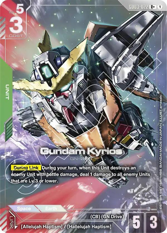 Gundam Kyrios (Unit) (GD03-022) (R+) (Alternate Art)