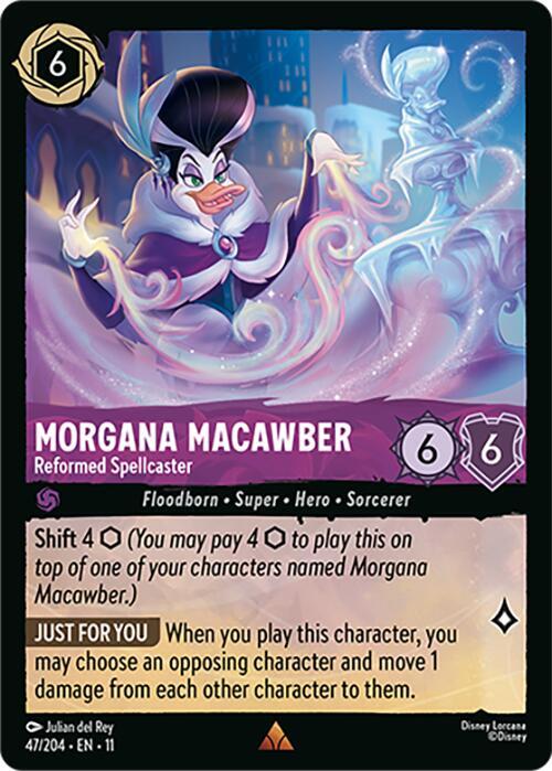 Morgana Macawber - Reformed Spellcaster (Dreamborn - Sorcerer)(47/204 EN 11) (R)