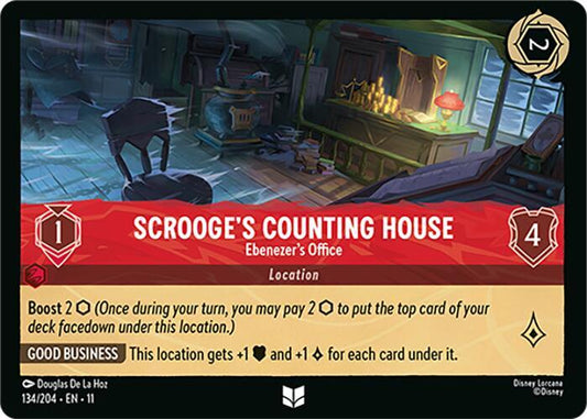 Scrooge's Counting House - Ebenezer's Office (Location)(134/204 EN 11) (U)
