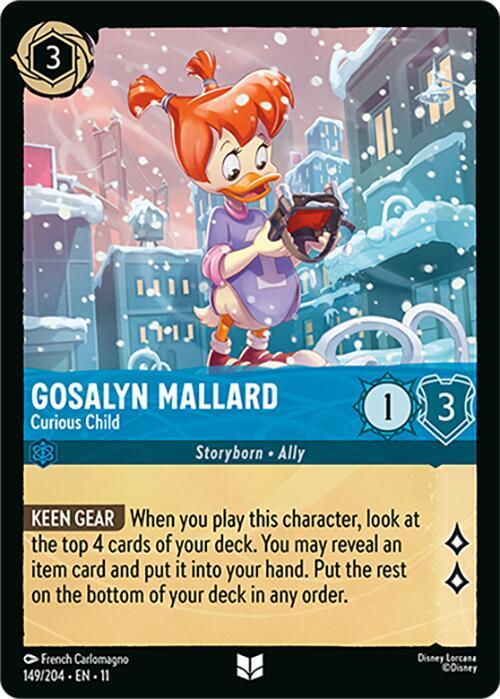Gosalyn Mallard - Curious Child (Storyborn - Ally)(149/204 EN 11) (U)