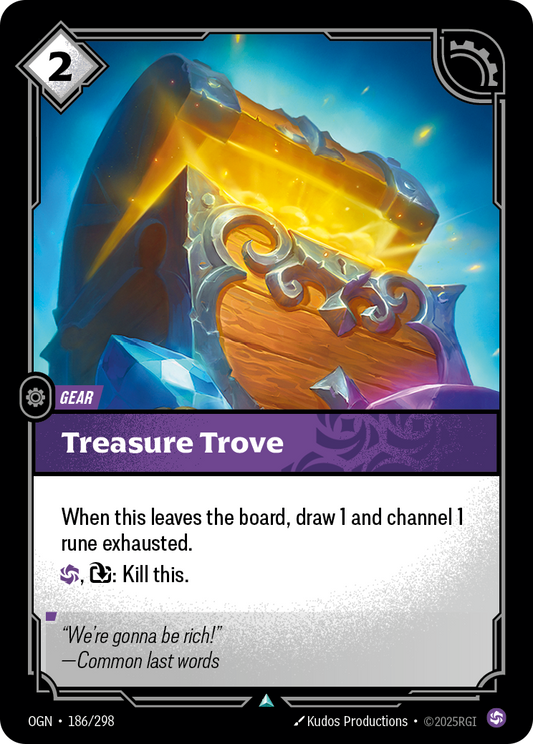 Treasure Trove (Gear) (OGN-186/298) (Uncommon)