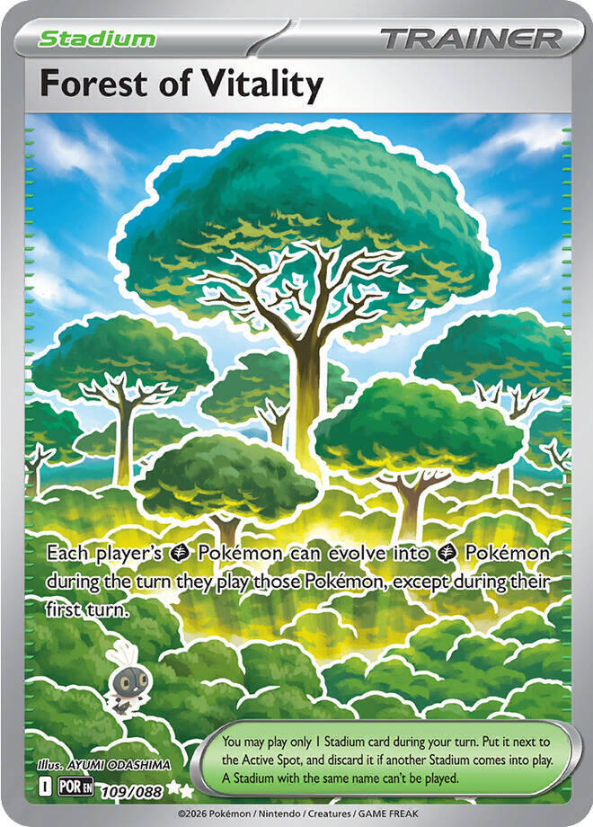 Forest of Vitality (Stadium) (POR-109/088) (Ultra Rare)