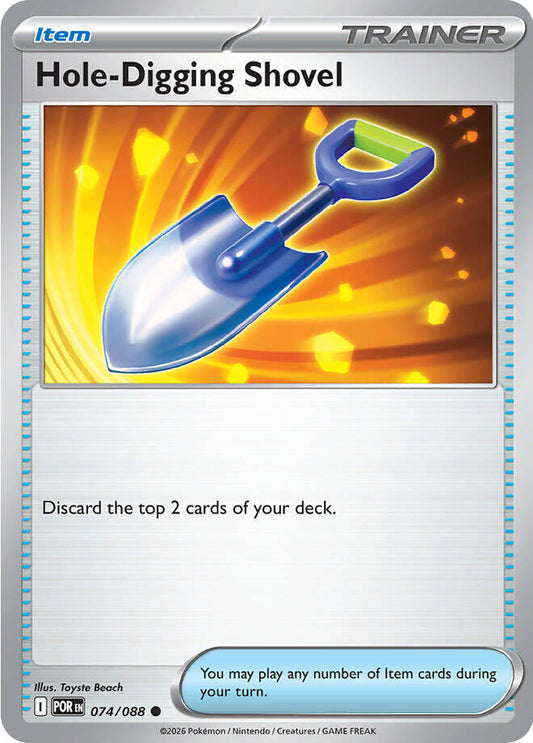 Hole-Digging Shovel (Item) (POR-074/088) (Common)