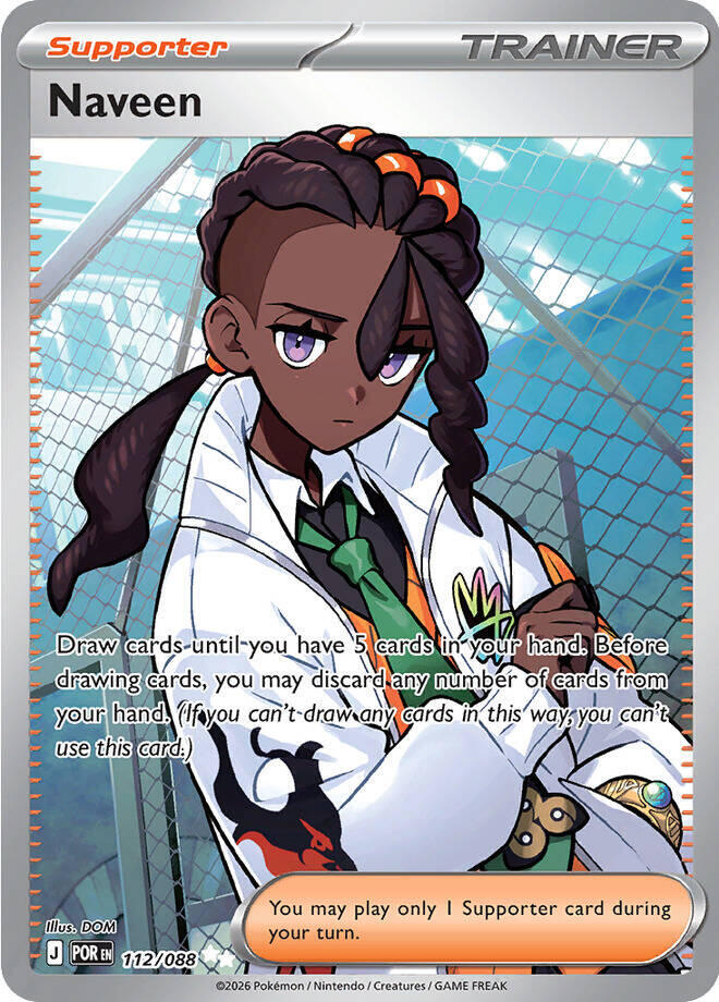Naveen (Supporter) (POR-112/088) (Ultra Rare)