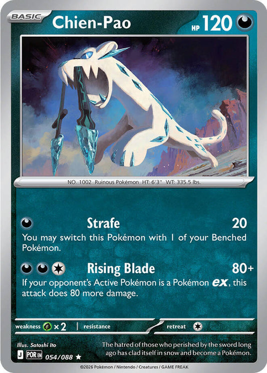 Chien-Pao (Basic Pokémon) (POR-054/088) (Rare)