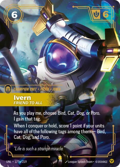 Ivern, Friend to All (Unit) (UNL-177a/219) (E) (Alternate Art)