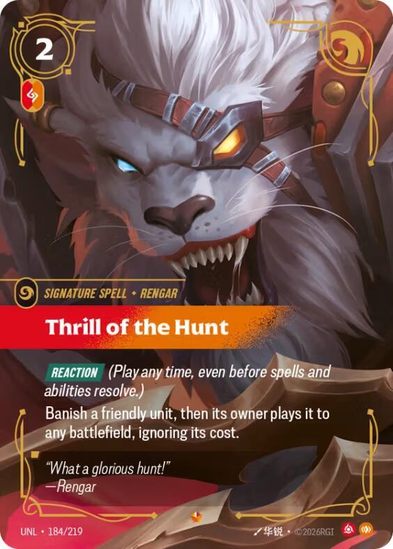 Thrill of the Hunt (Spell) (UNL-184/219) (E)
