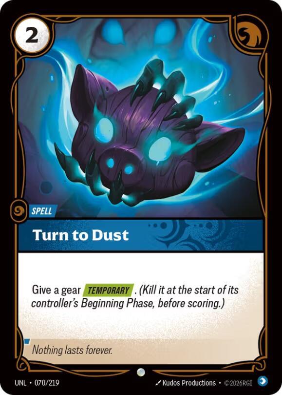 Turn to Dust (Spell) (UNL-070/219) (C)