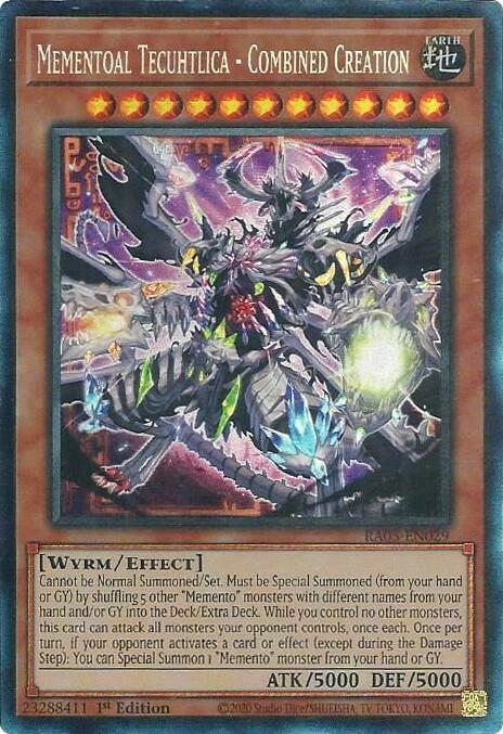 Mementoal Tecuhtlica - Combined Creation (MONSTER) (RA05-EN029)