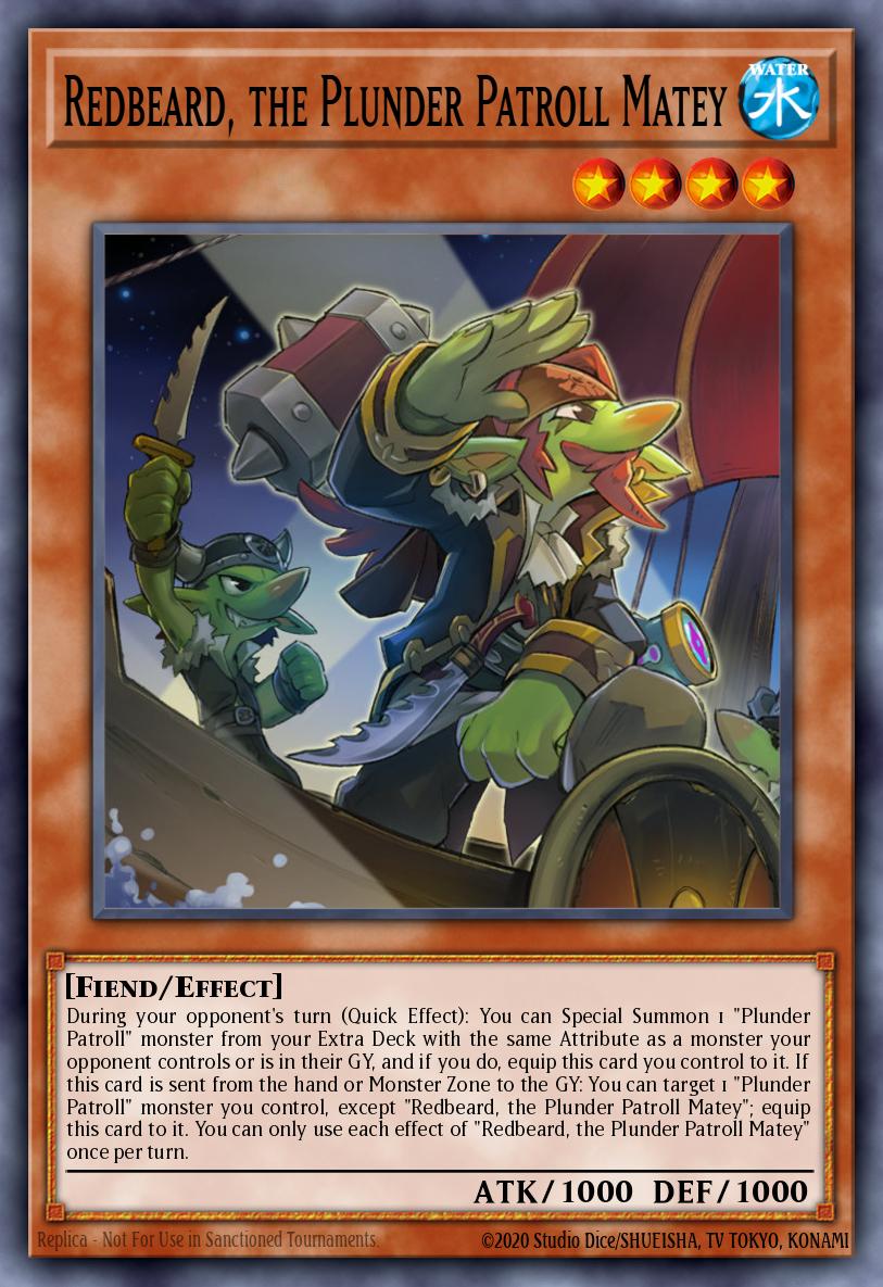 Redbeard, the Plunder Patroll Matey (MONSTER) (GFP2-EN092)