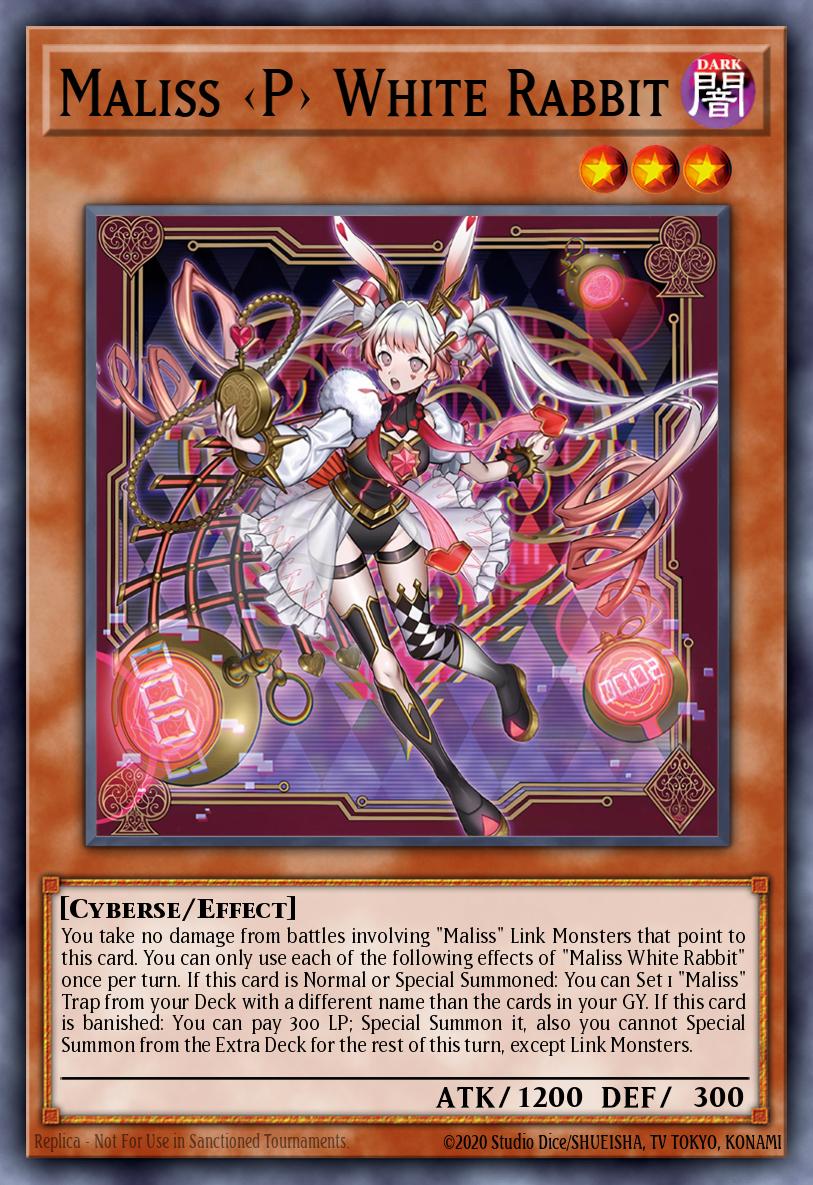 Maliss <P> White Rabbit (MONSTER) (RA05-EN136) (UR/STAR)