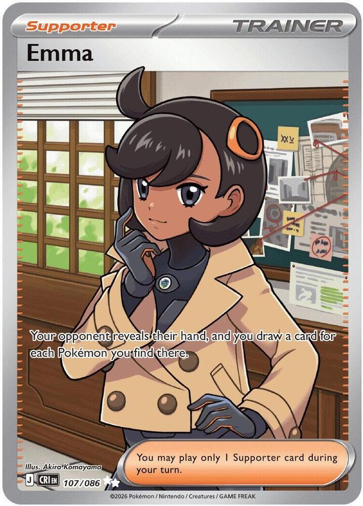 Emma (Supporter) (CRI-107/086) (Ultra Rare)