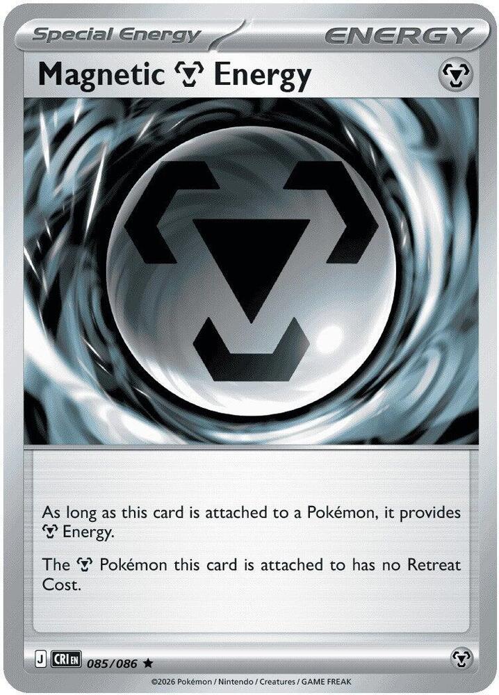 Magnetic Energy (Special Energy) (CRI-085/086) (Rare)