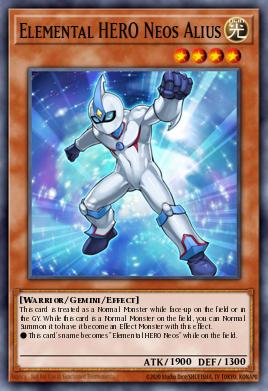 Elemental HERO Neos Alius (MONSTER) (RA03-EN184) (PS/QCSE)