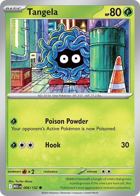 Tangela (Basic Pokémon) (MEG-006/132) (Common)
