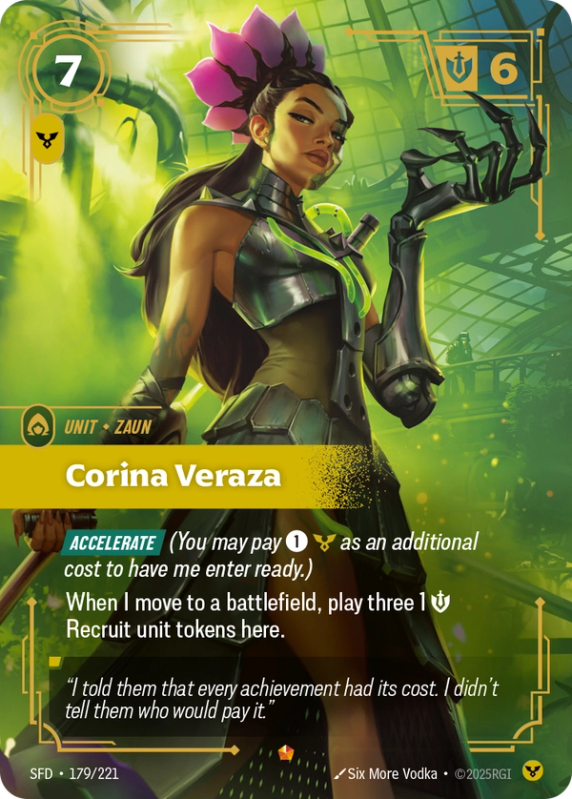 Corina Veraza (Unit) (SFD-179/221) (Epic)