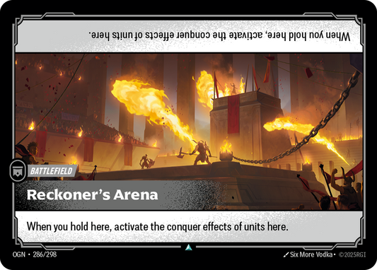 Reckoner's Arena (Battlefield) (OGN-286/298) (Uncommon)