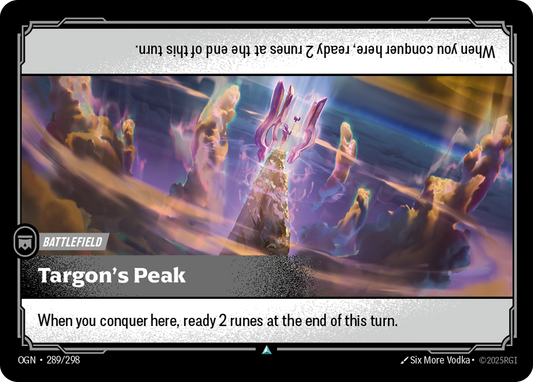 Targon's Peak (Battlefield) (OGN-289/298) (Uncommon)