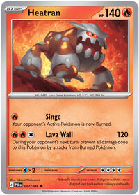 Heatran (Basic Pokémon) (PBL-007/084) (Uncommon)