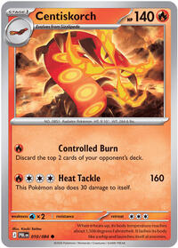 Centiskorch (Stage 1 Pokémon) (PBL-010/084) (Common)