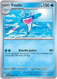 Palafin (Stage 1 Pokémon) (PBL-022/084) (Uncommon)