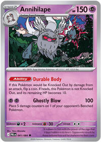 Annihilape (Stage 2 Pokémon) (PBL-041/084) (Uncommon)